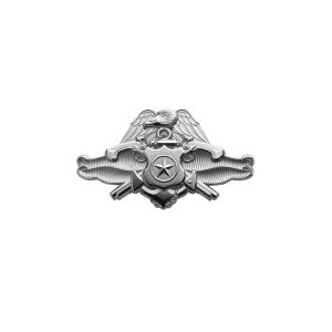 Navy Badge: Master Security Forces Specialist, miniature size mirror finish