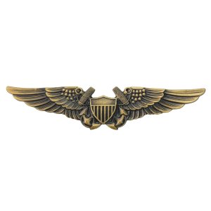 Navy Badge: Naval Flight Officer, regulation size
