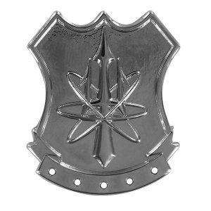 Navy Badge: Nuclear Weapons Security badge, Regulation size, Mirror Finish