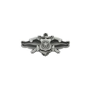 Navy Badge: Senior Security Forces Specialist, miniature size oxidize
