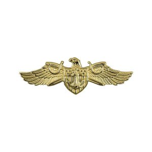 Navy Badge: Strategic Sealift Officer Warfare, miniature