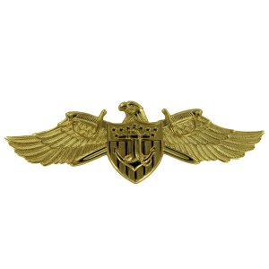 Navy Badge: Strategic Sealift Officer Warfare, regulation size