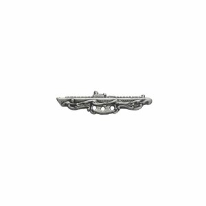 Navy Badge: Submarine Combat Patrol, miniature, oxidized