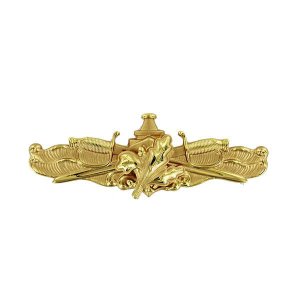Navy Badge: Surface Warfare Supply Officer, regulation size