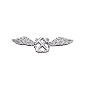 Navy Ball Cap Device, Mirror Finish: Aviation Boatswain AB