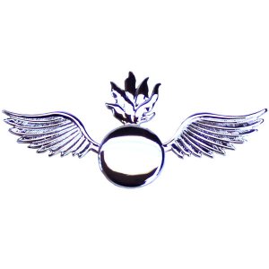 Navy Ball Cap Device, Mirror Finish: Aviation Ordnance