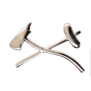 Navy Ball Cap Device, Mirror Finish: Damage Controlman