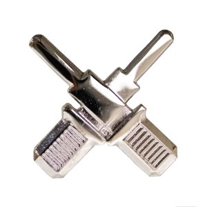 Navy Ball Cap Device, Mirror Finish: Gunners Mate