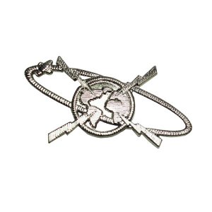 Navy Ball Cap Device, Mirror Finish: Mass Communications Specialist
