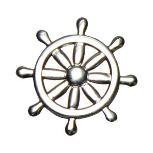 Navy Ball Cap Device, Mirror Finish: Quartermaster