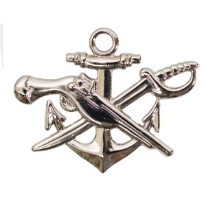 Navy Ball Cap Device, Mirror Finish: Special Warfare Boat Operator
