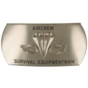 Navy Belt Buckle: Enlisted Air Crew Survival Equipmentman