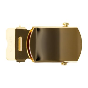 Navy Belt Buckle: Gold, female