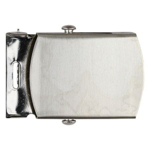 Navy Belt Buckle: Nickel Silver, male