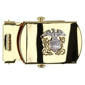 Navy Belt Buckle: Officer, female