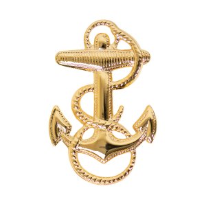 Navy Cap Device: Midshipman, miniature size
