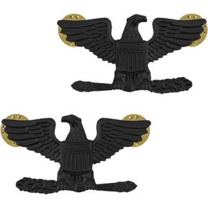 Navy Collar Device: Captain, black metal