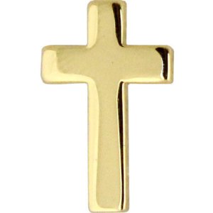 Navy Collar Device: Chaplain Christian, gold