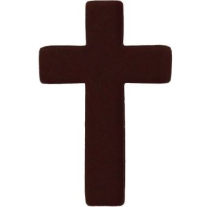 Navy Collar Device: Christian Chaplain, subdued metal