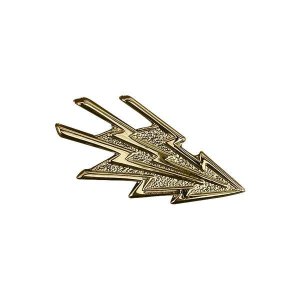 Navy Collar Device: Information Systems Technician, gold