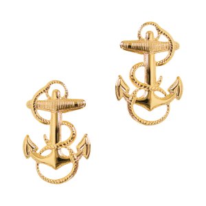 Navy Collar Device: Midshipman, 1 1/16 inch