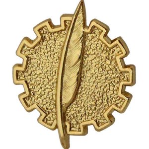 Navy Collar Device: Processing Technician, gold