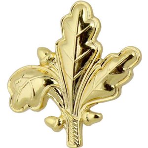 Navy Collar Device: Supply Corps, gold