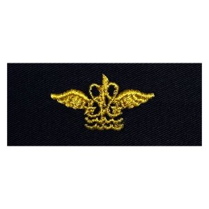 Navy Collar Device: WO Aviation Operation Technician, coverall
