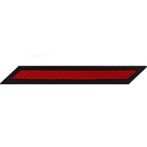 Navy CPO Hash Marks: Red on Blue Serge set of 1
