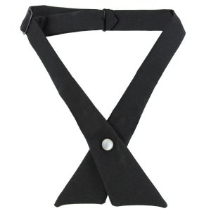 Navy Cross Over Female Tie