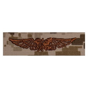 Navy Embroidered Badge: Aviation Supply, Desert Digital