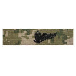 Navy Embroidered Badge: Balloon Pilot, Woodland Digital NWUIII