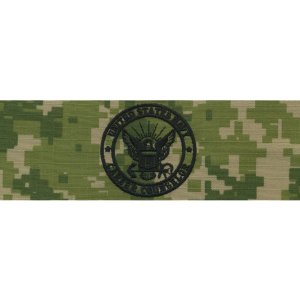 Navy Embroidered Badge: Career Counselor, Woodland Digital NWUIII