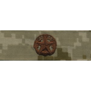 Navy Embroidered Badge: Command At Sea, Desert Digital