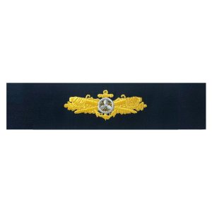 Navy Embroidered Badge: Engineering Duty Officer, coverall