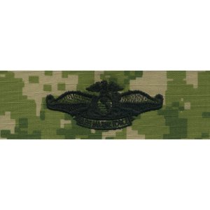 Navy Embroidered Badge: Fleet Marine Force, Woodland Digital