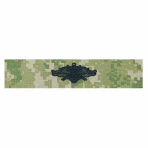 Navy Embroidered Badge: Security Forces Senior Specialist, Woodland Digital