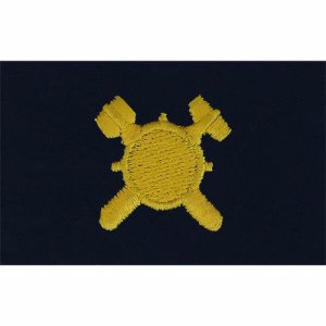 Navy Embroidered Collar Device: Explosive Ordnance, coverall