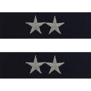 Navy Embroidered Collar Device: Rear Admiral Upper, coverall