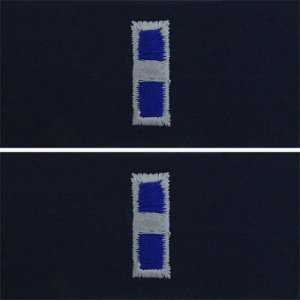 Navy Embroidered Collar Device: Warrant Officer 3, coverall