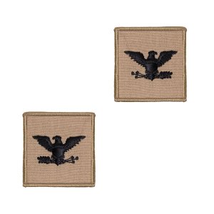 Navy Embroidered Rank: Captain, Desert