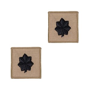 Navy Embroidered Rank: Commander, Desert