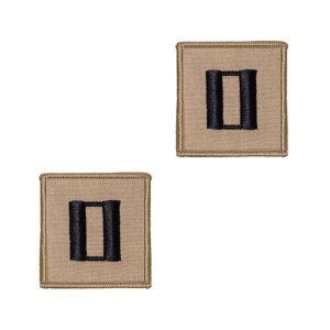Navy Embroidered Rank: Lieutenant, Desert