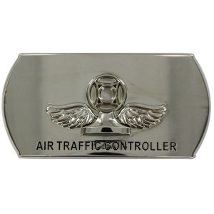 Navy Enlisted Specialty Belt Buckle: Air Traffic Controller: AC