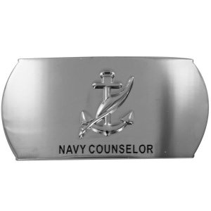 Navy Enlisted Specialty Belt Buckle: Counselor: NC