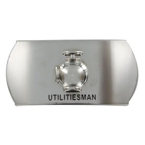 Navy Enlisted Specialty Belt Buckle: Utilities Man: UT