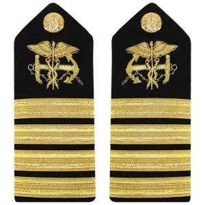 Navy Female Hard Shoulder Board: Captain