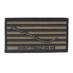 Navy Flag Patch: Don''t Tread On Me Flag, Embroidered Woodland Digital NWUIII