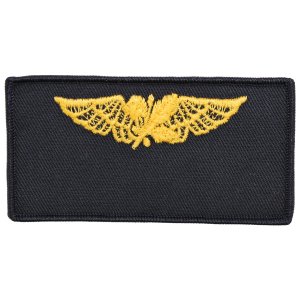 Navy FRV Cloth Blank Name-tag: Aviation Supply with Hook