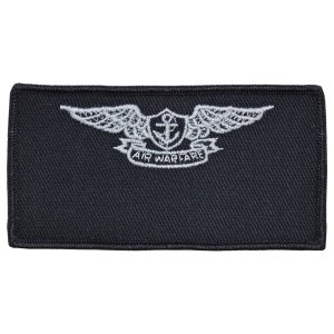 Navy FRV Cloth Blank Name-tag: Aviation Warfare Specialist with Hook